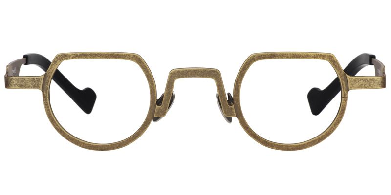 round brown glasses frames